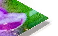 Lilac layered HD Metal print