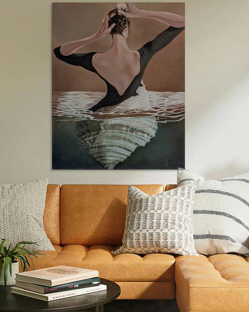 Out of Her Shell by Jennifer Bilyk Art