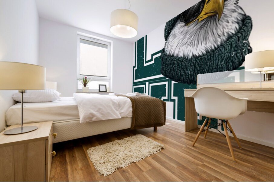 Philadelphia Eagles 13 Mural print