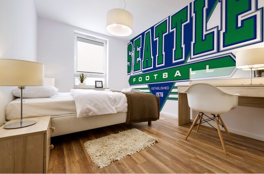 Seattle Seahawks 21 Mural print