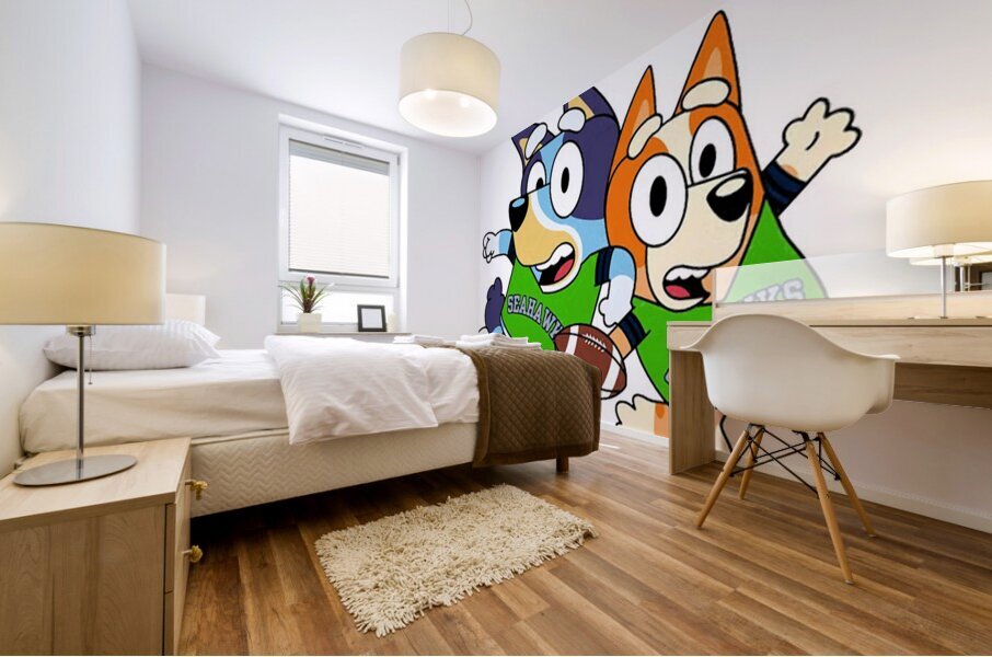 Seattle Seahawks 13 Mural print