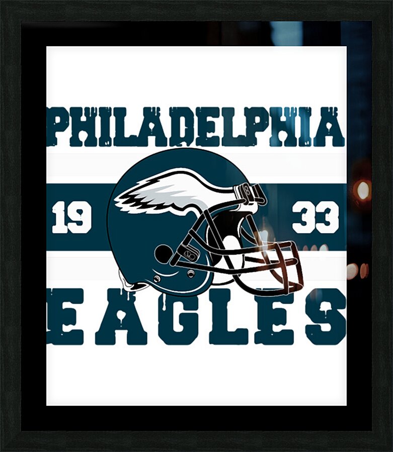 Philadelphia Eagles 3 Picture Frame print