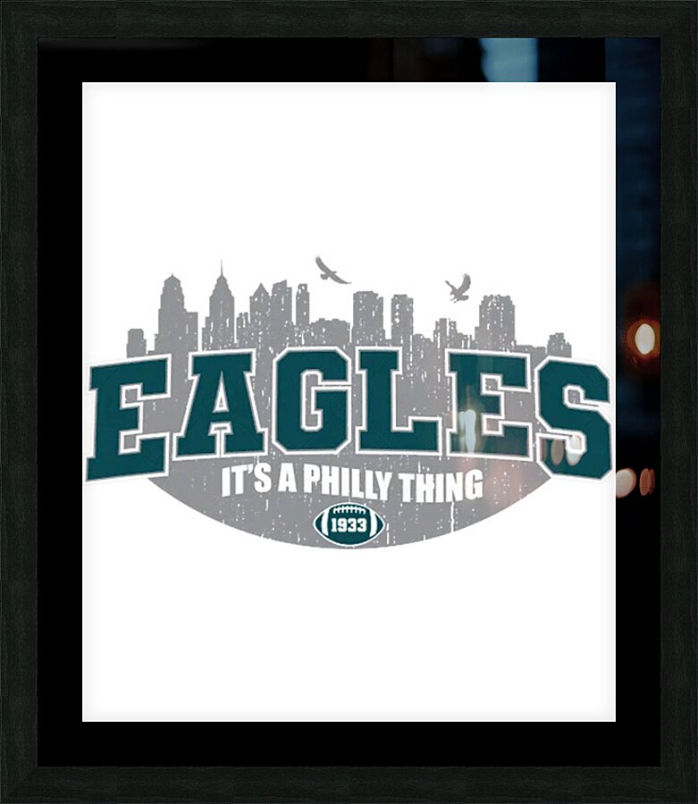 Philadelphia Eagles 13 Picture Frame print