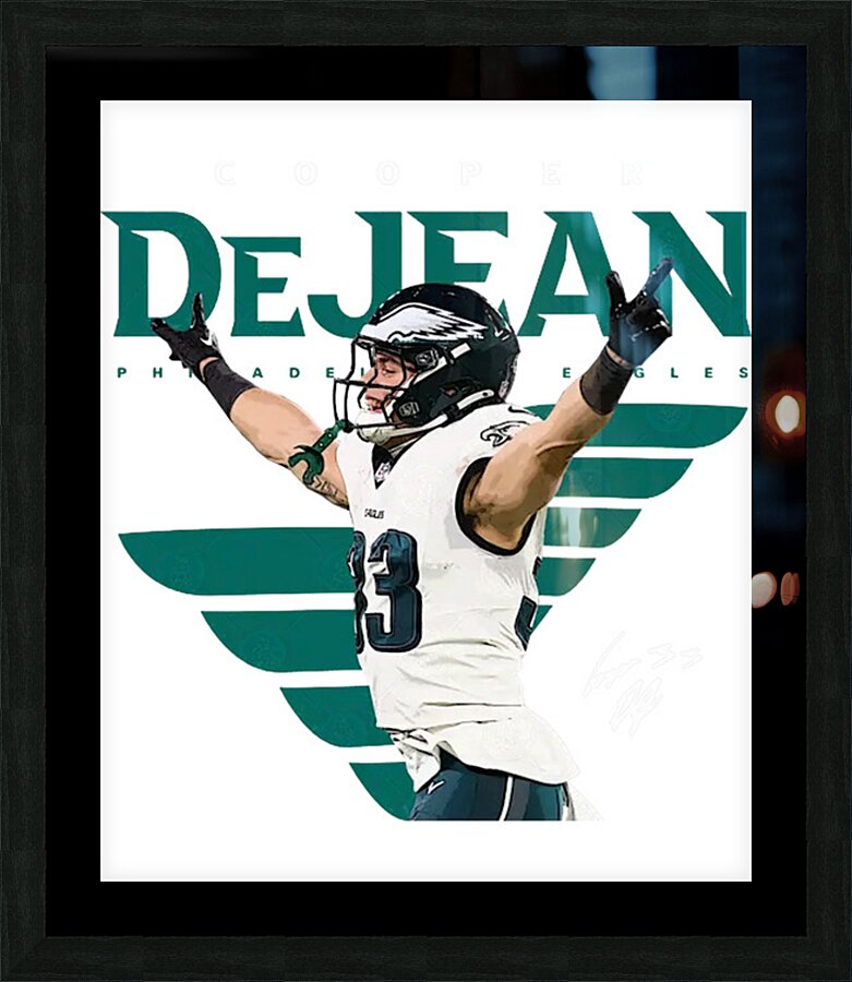Philadelphia Eagles 21 Picture Frame print
