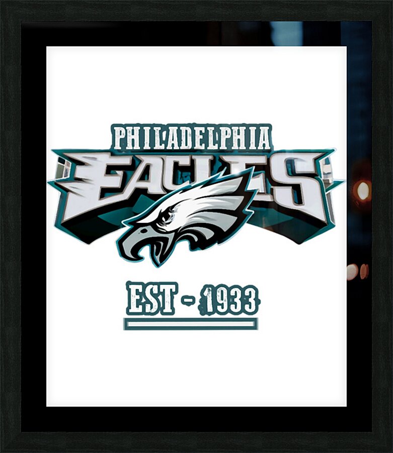 Philadelphia Eagles 40 Picture Frame print