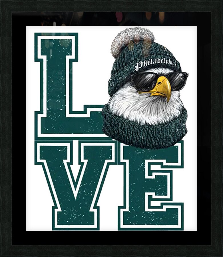 Philadelphia Eagles 13 Picture Frame print