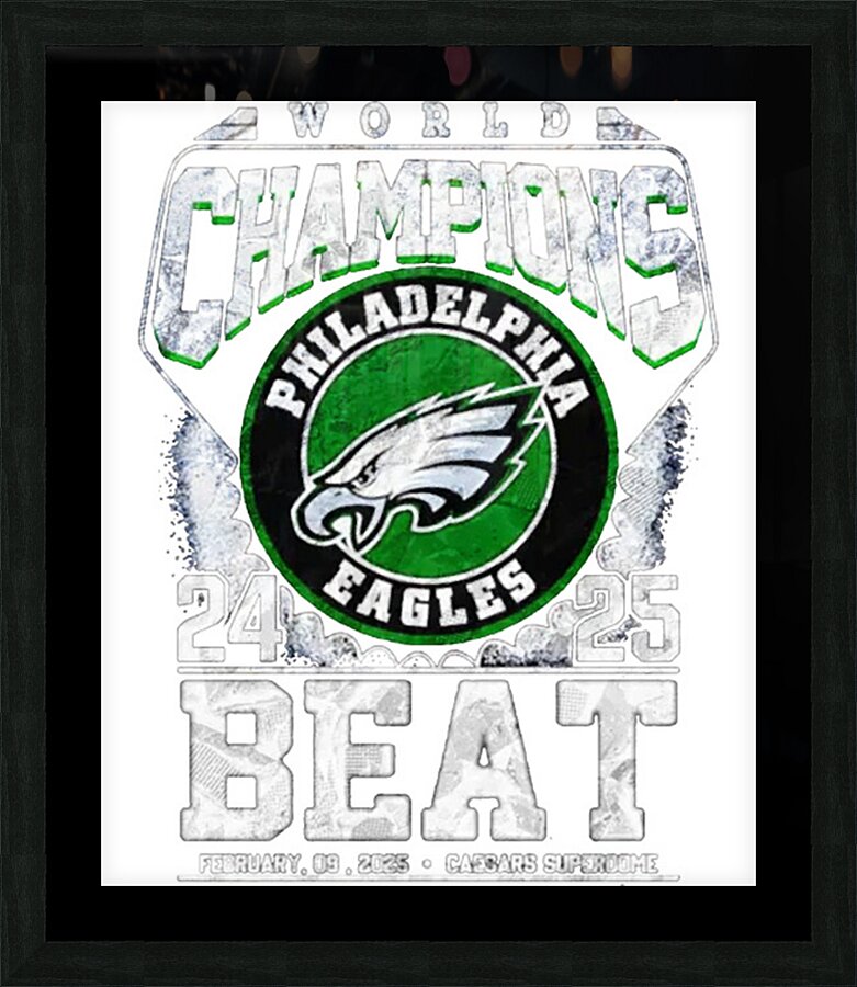 Philadelphia Eagles 36 Picture Frame print