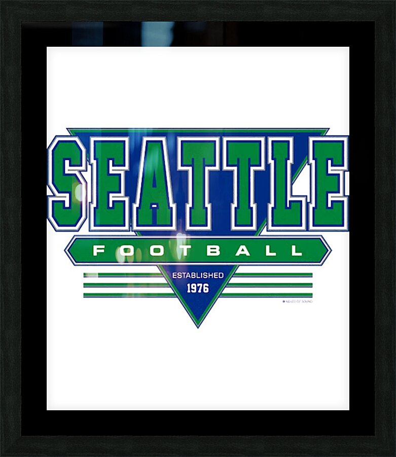 Seattle Seahawks 21 Picture Frame print