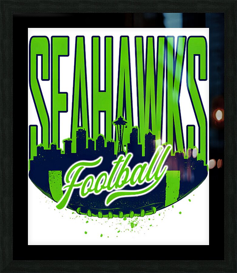 Seattle Seahawks 21 Picture Frame print