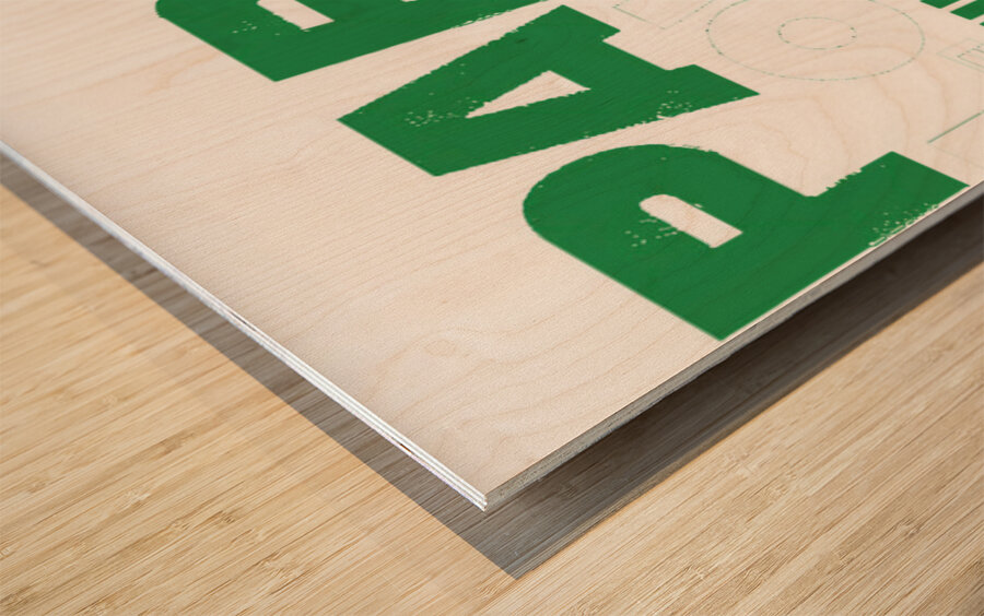 Philadelphia Eagles 9 Wood print