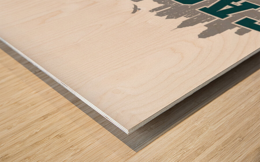 Philadelphia Eagles 13 Wood print