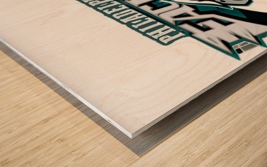 Philadelphia Eagles 40 Wood print