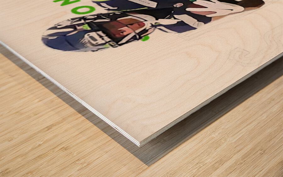 Seattle Seahawks 39 Wood print