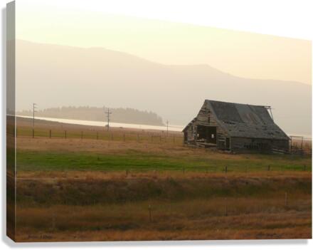Old Idaho Barn Canvas Print