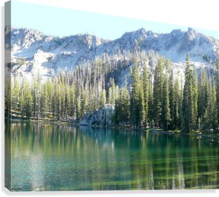 Soldier Lakes Reflections Canvas Print