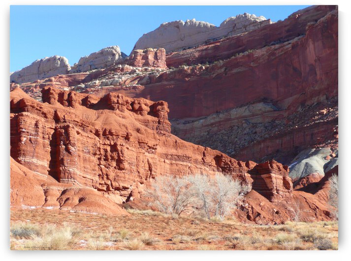 High Wall Red Cliffs by Brian Shaw