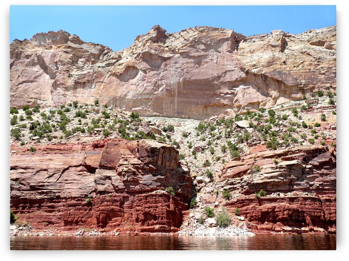 Pink Cliffs Flaming Gorge by Brian Shaw