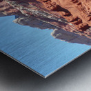 High Wall Red Cliffs Metal print
