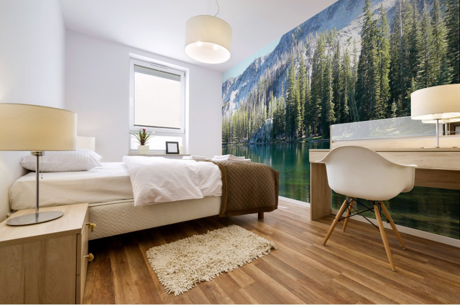 Soldier Lakes Reflections Mural print