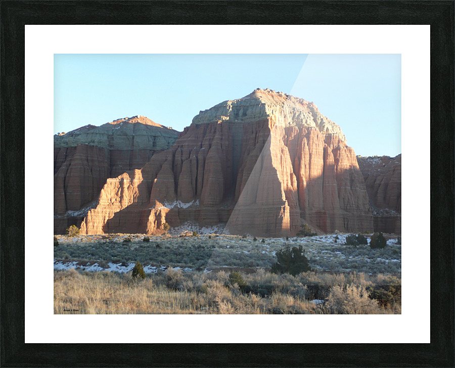 Highlights on Cathedral Picture Frame print