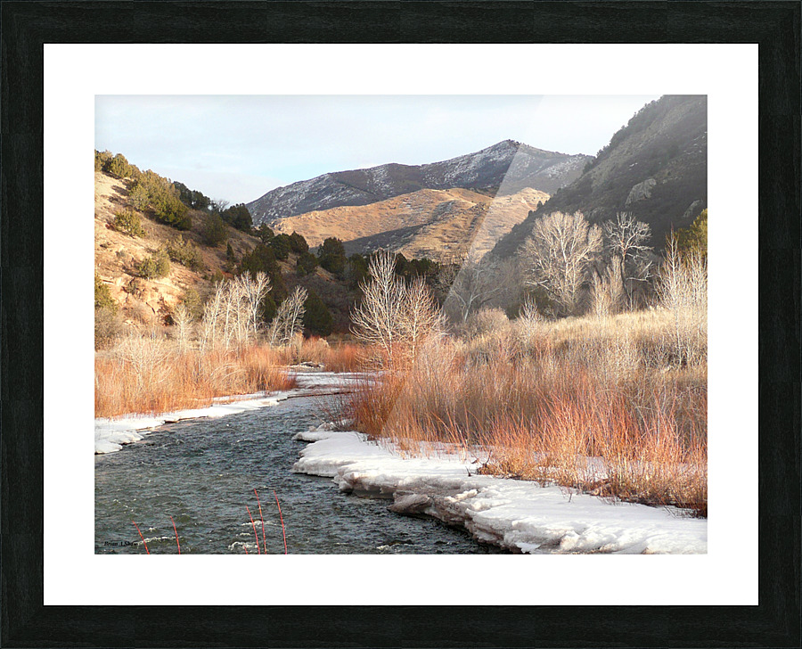 Diamond Fork River Picture Frame print