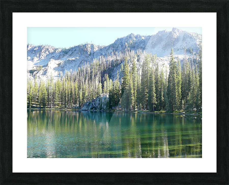 Soldier Lakes Reflections Picture Frame print