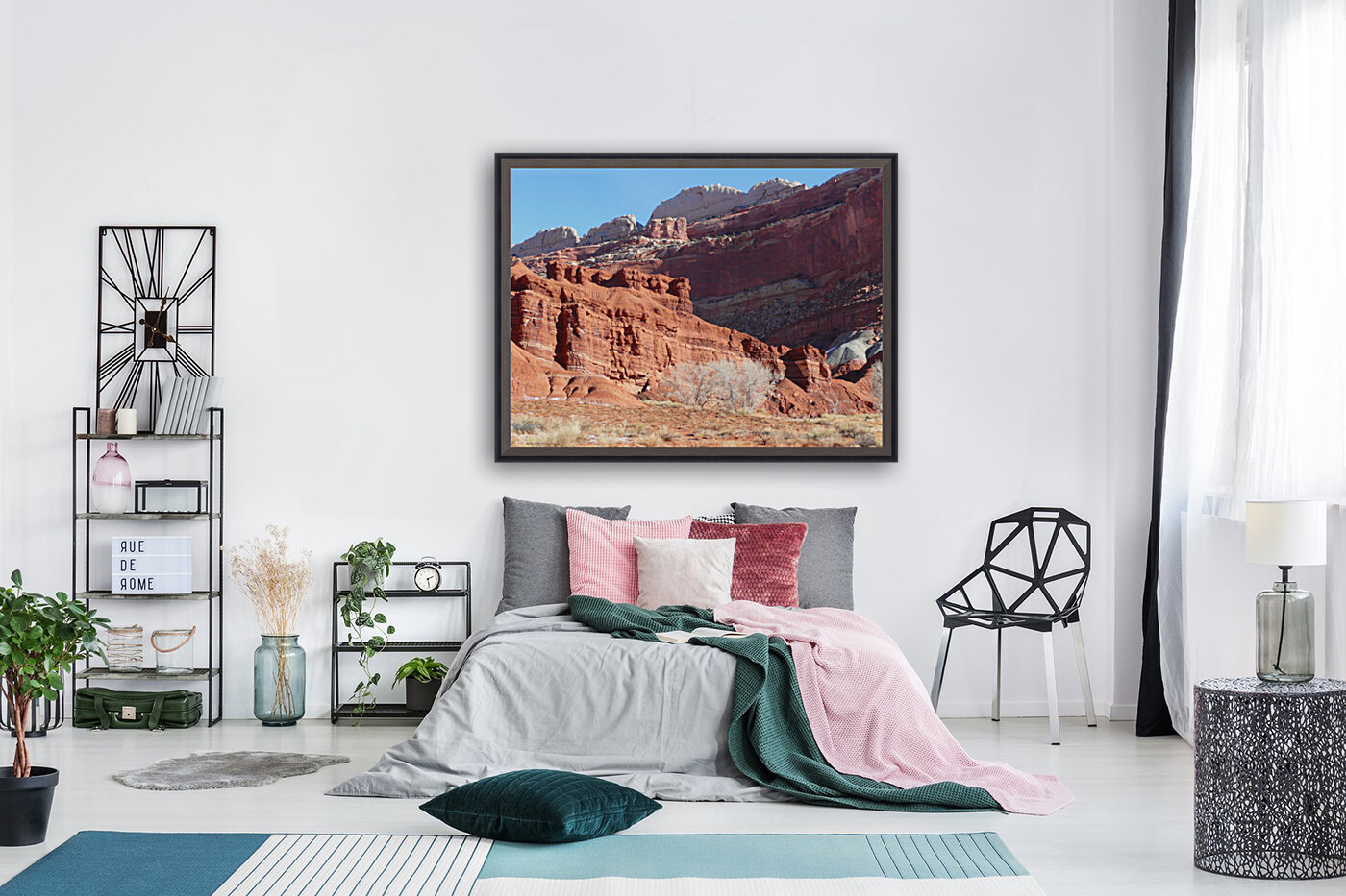 High Wall Red Cliffs Reproduction