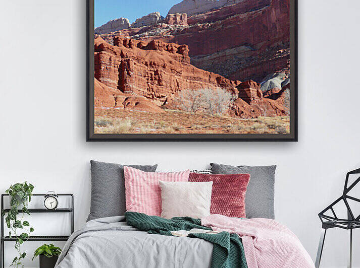 High Wall Red Cliffs by Brian Shaw
