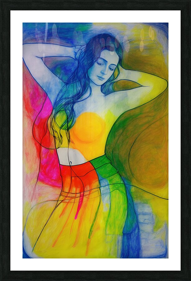 Pikkasso Art - Ultramodern art from top artists 32 Picture Frame print