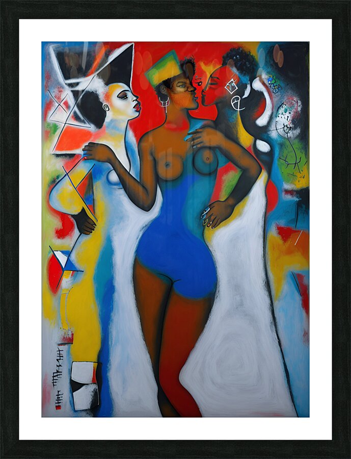 Pikkasso Art - Ultramodern art from top artists 50 Picture Frame print