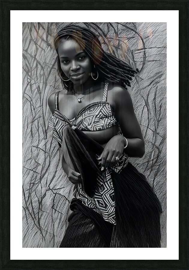 Pikkasso Art - Ultramodern art from top artists 32 Picture Frame print