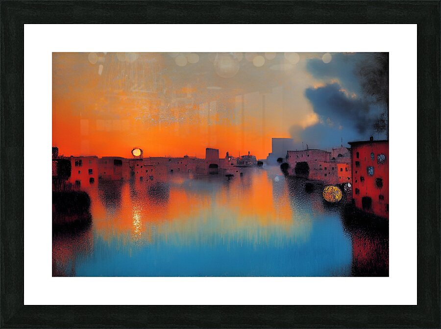 Pikkasso Art - Ultramodern art from top artists 35 Picture Frame print