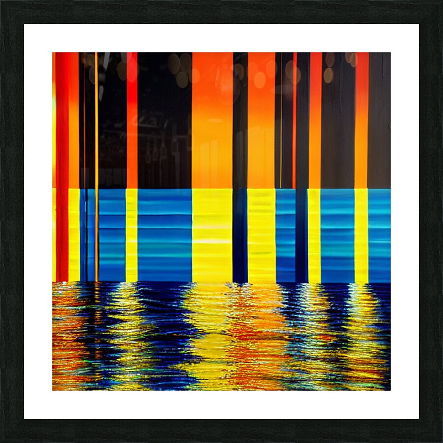 Pikkasso Art - Ultramodern art from top artists 7 Picture Frame print