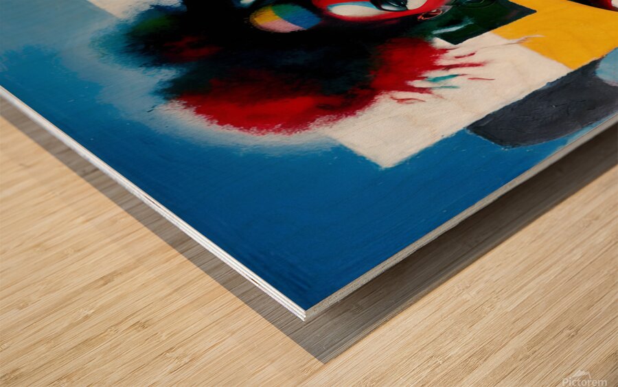 Pikkasso Art - Ultramodern art from top artists 11 Wood print