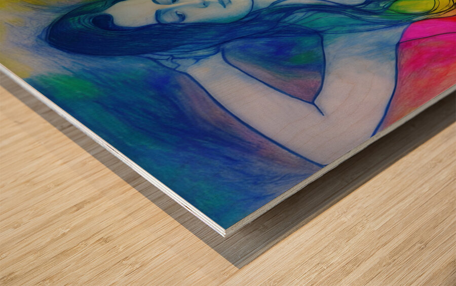 Pikkasso Art - Ultramodern art from top artists 32 Wood print