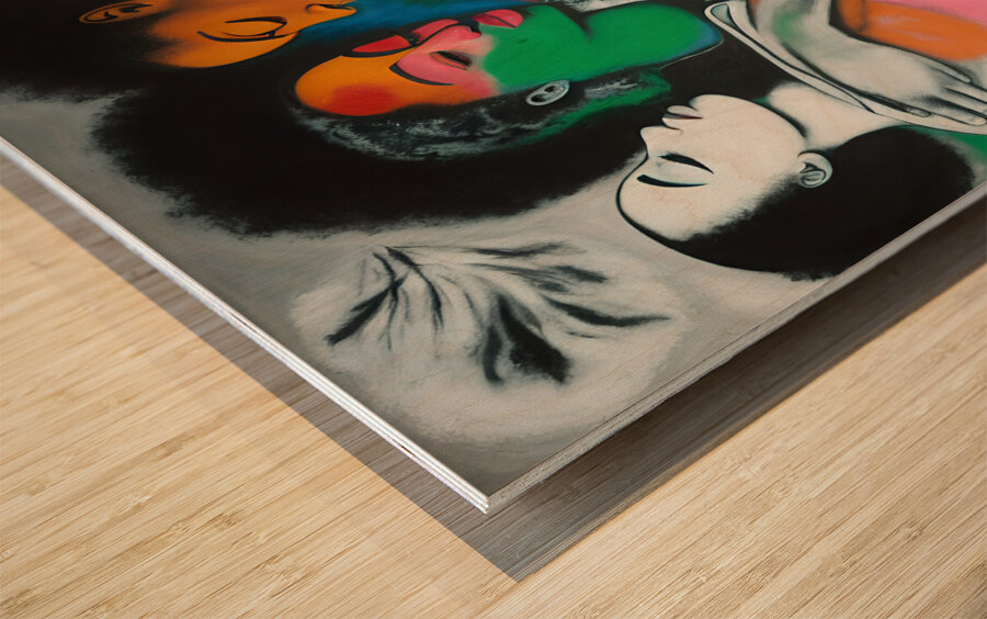 Pikkasso Art - Ultramodern art from top artists 27 Wood print