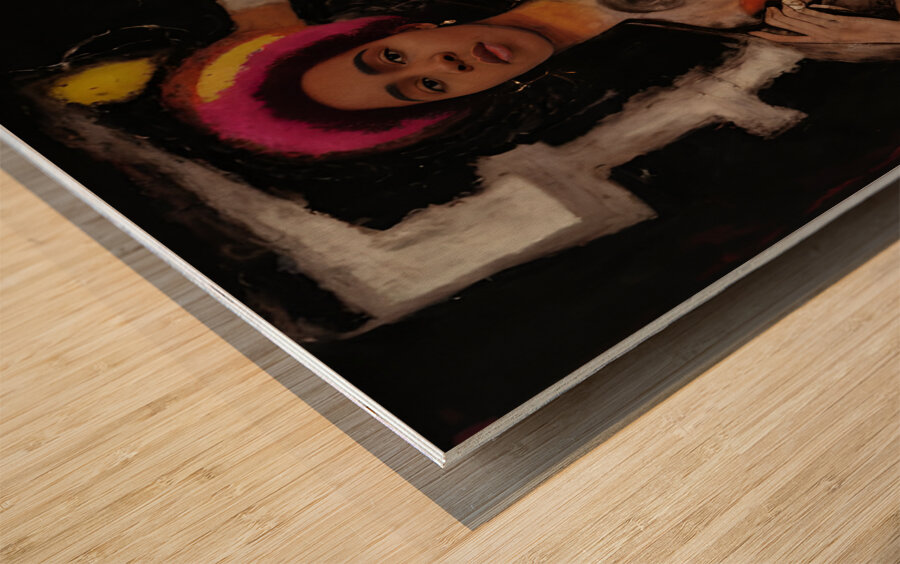 Pikkasso Art - Ultramodern art from top artists 30 Wood print