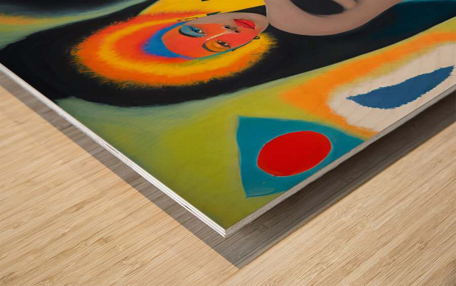 Pikkasso Art - Ultramodern art from top artists 38 Wood print