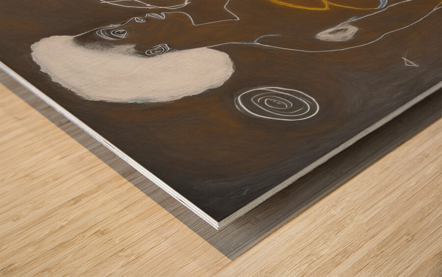 Pikkasso Art - Ultramodern art from top artists 7 Wood print