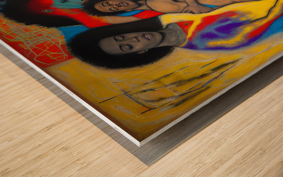 Pikkasso Art - Ultramodern art from top artists 28 Wood print