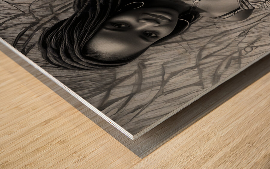 Pikkasso Art - Ultramodern art from top artists 32 Wood print