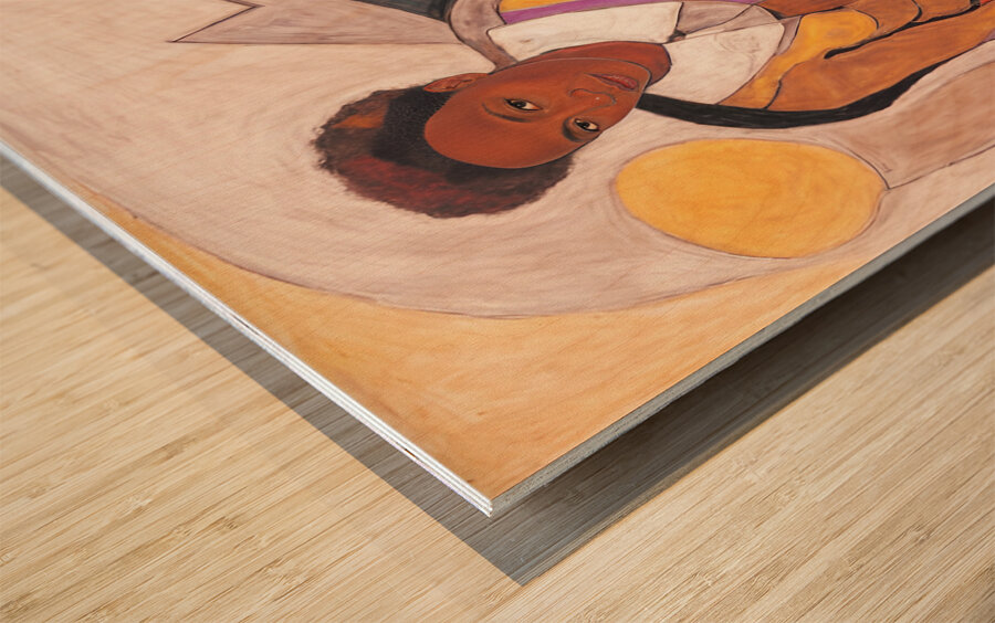 Pikkasso Art - Ultramodern art from top artists 46 Wood print