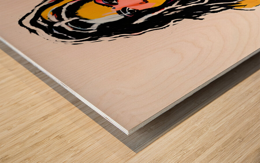 Pikkasso Art - Ultramodern art from top artists 14 Wood print