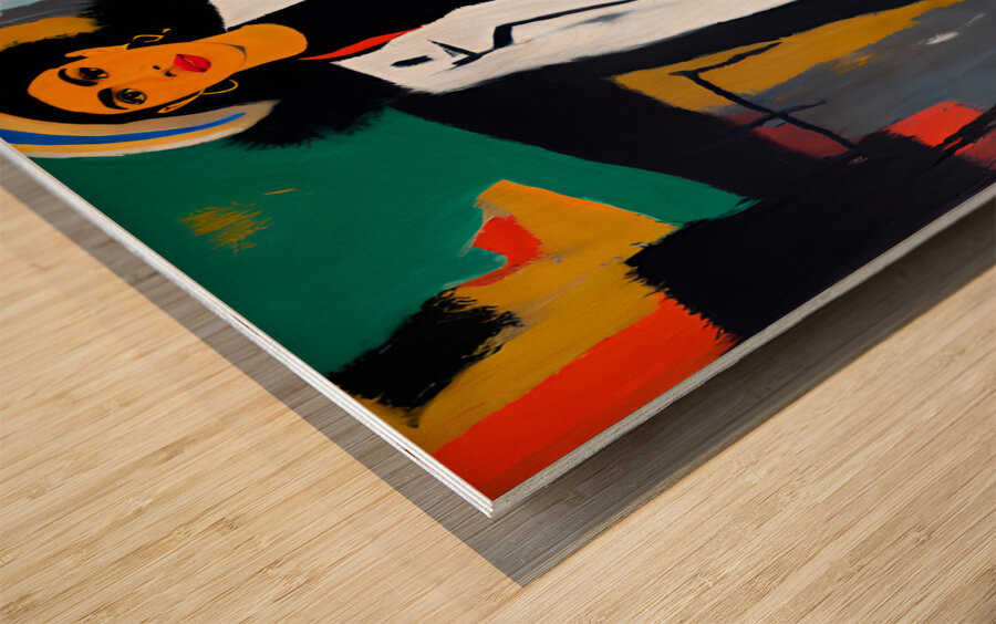Pikkasso Art - Ultramodern art from top artists 46 Wood print