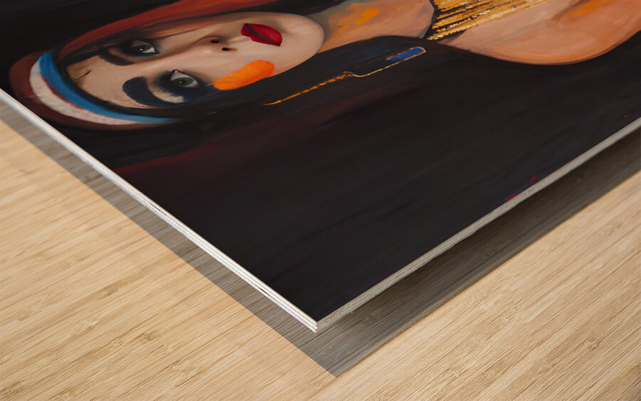 Pikkasso Art - Ultramodern art from top artists 1 Wood print