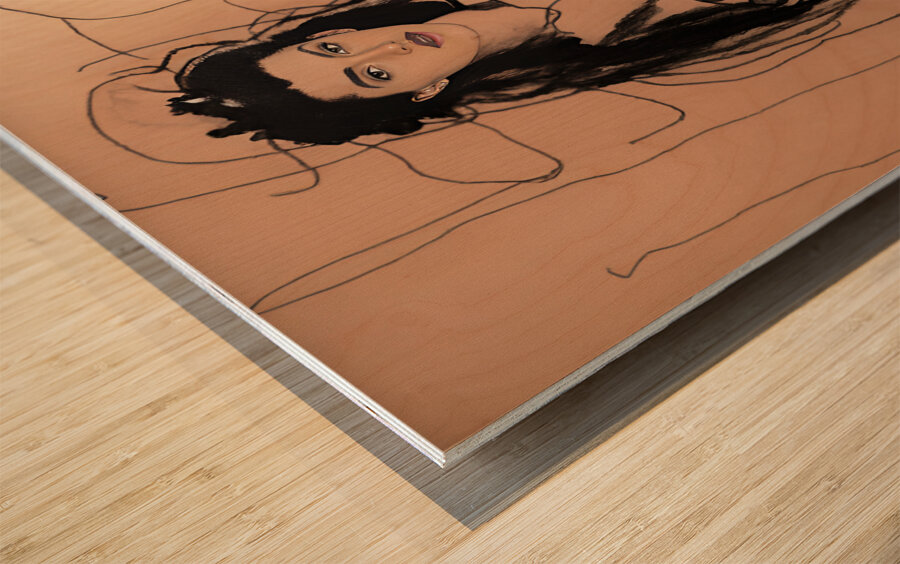 Pikkasso Art - Ultramodern art from top artists 13 Wood print