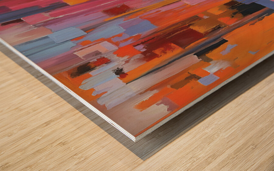 Pikkasso Art - Ultramodern art from top artists 4 Wood print