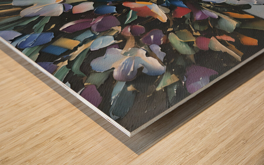 Pikkasso Art - Ultramodern art from top artists 13 Wood print