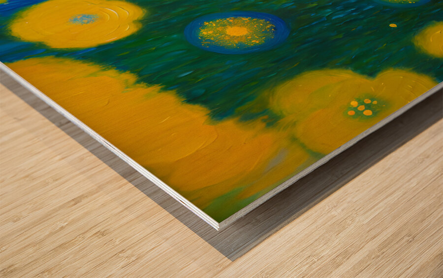 Pikkasso Art - Ultramodern art from top artists 22 Wood print