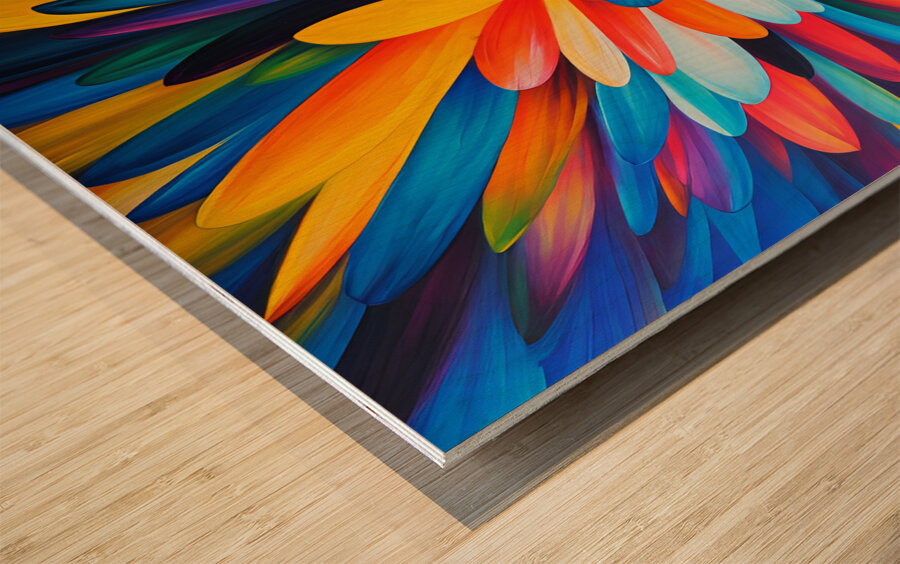 Pikkasso Art - Ultramodern art from top artists 48 Wood print